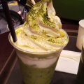 抹茶ラテ - 実際訪問したユーザーが直接撮影して投稿した潮江カフェ茶の彩 あまがさきキューズモール店の写真のメニュー情報