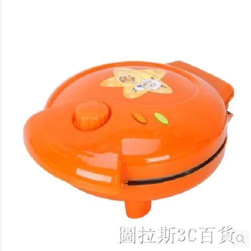 多功能卡通蛋糕機家用全自動迷你電餅鐺懸浮雙面加熱烤鬆餅機