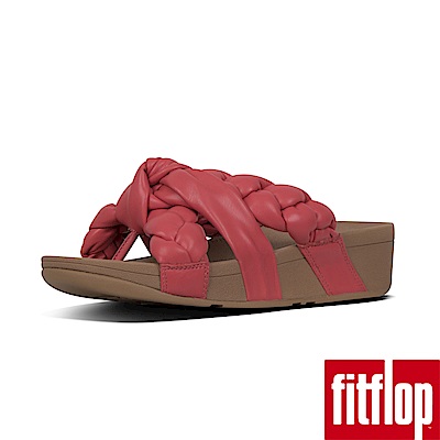 FitFlop PLATT LEATHER-紅色