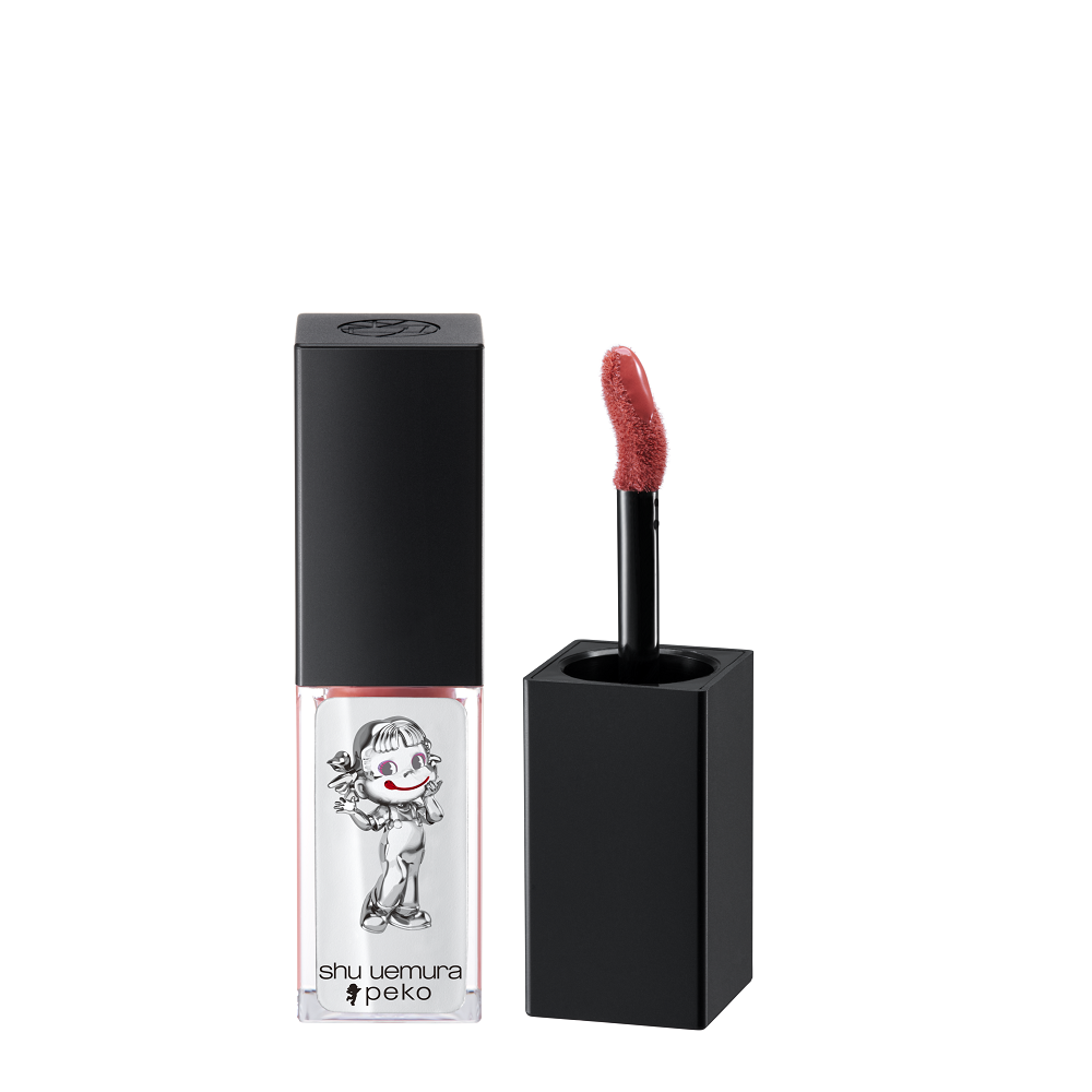 shu uemura x peko 無色限奶油緞光唇釉