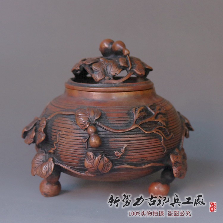 本店商品眾多採預約排單制需經過各層理貨流程~~不接受3~5天內就要到貨!網友請提早下單購買~不接急件. 缺貨商品會在接單後3~5天內做最後確認~6~8天(不含假日)送至府上品名葫蘆香爐 尺寸長13厘米