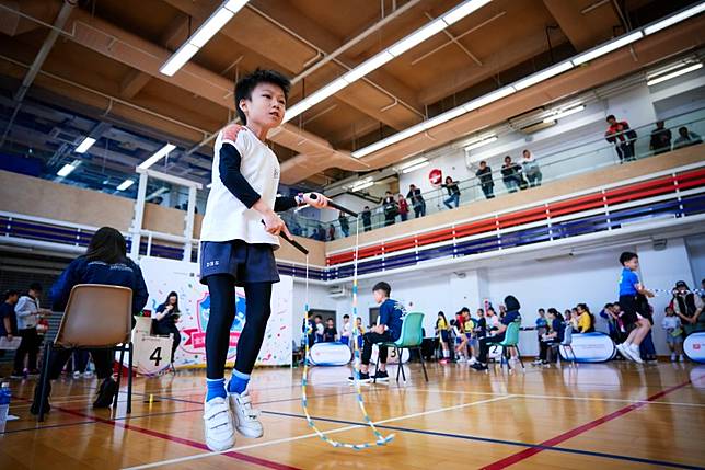 全港小學跳繩賽 林文燦女隊九龍東五連霸東道主培正創校史佳績 體路sportsroad Line Today