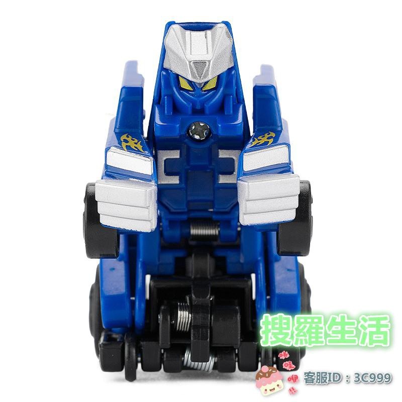 跳躍戰士兒童玩具變形車機器人男孩小型手動飛車新品