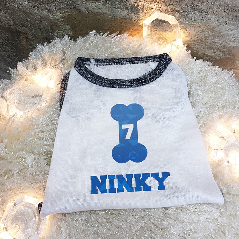 想幫自己最愛的毛孩訂做一件專屬反光球衣嗎? NINKYPUP推出鑽石紋球衣反光背心 自選球衣數字，客製化毛孩姓名 打造最可愛又獨一無二的反光寵物球衣~~~~~