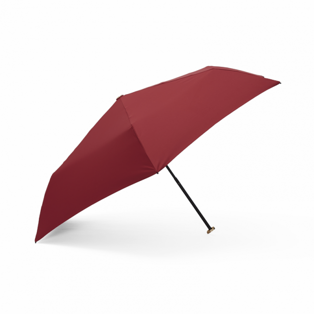 [DECUS] MINI POCKET 迷你仕幔折傘 - 極輕碳纖維傘 - 伯爵紅