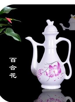 創意仿古分酒器中式分酒壺家用白酒陶瓷酒具酒杯青花瓷父親節禮物