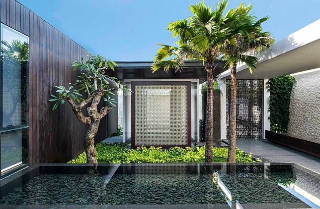 Download Pagar Rumah Bali Modern PNG