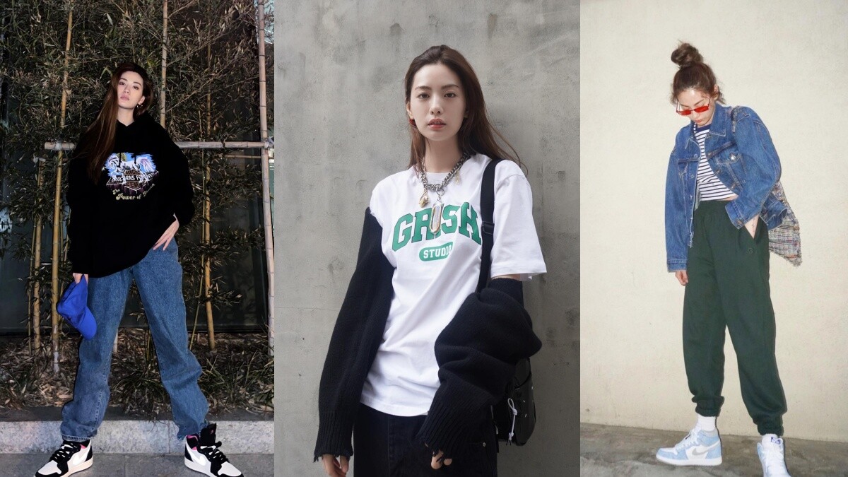 《假面女郎》Nana林珍娜私服穿搭3:街頭潮流風