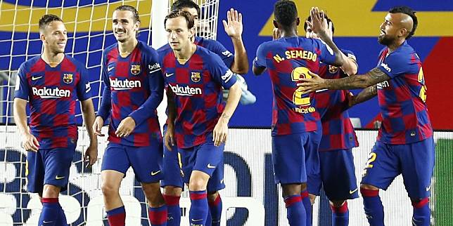 Barcelona di laga pekan ke-29 La Liga 2019/2020 melawan Leganes. (c) AP Photo