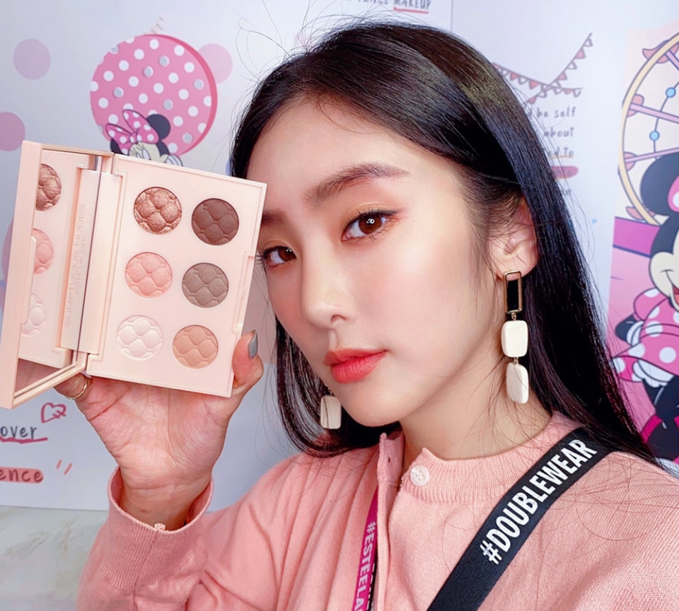 雅詩蘭黛 My Cover大人下午茶 玫瑰奶霜眼影盤 實擦