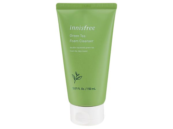 韓國 Innisfree~綠茶精萃清爽泡沫洗面乳150ml【D551279】