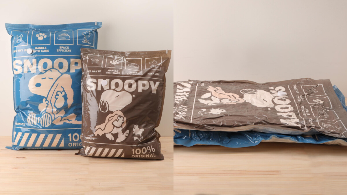 7-11「史努比周邊」療癒登場！史努比壓縮袋、2024年桌曆必收，再推超萌好想兔月亮娃娃