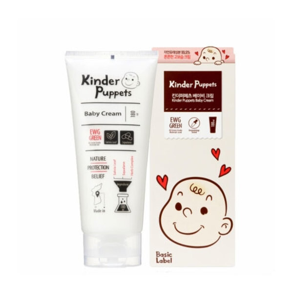韓國2018年消費者滿意品牌 緩解敏弱肌膚不適提高自然修復 全成分選用符合EWG綠色等級 不含香精、防腐劑、有害化學物質 高保濕護理修護敏弱肌膚 品牌：Kinder Puppets 產地：韓國 容量：