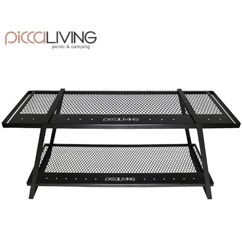 Piccaliving 鐵製層架 42CM 露營置物架/工業風層架/折桌/露營桌42 PIRT42