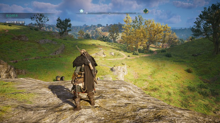 地上還會即時出現雲飄過所產生的陰影。