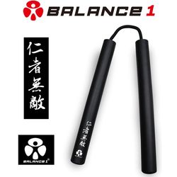 ◎台灣製造|◎安全泡棉不受傷害|◎初級習武訓練用品品名:BALANCE1安全泡棉雙節棍主要材質:NBR泡棉材質＋PP塑膠+尼龍繩尺寸:長30X寬3X高3公分重量:160公克產地：台灣基於保障消費者個人