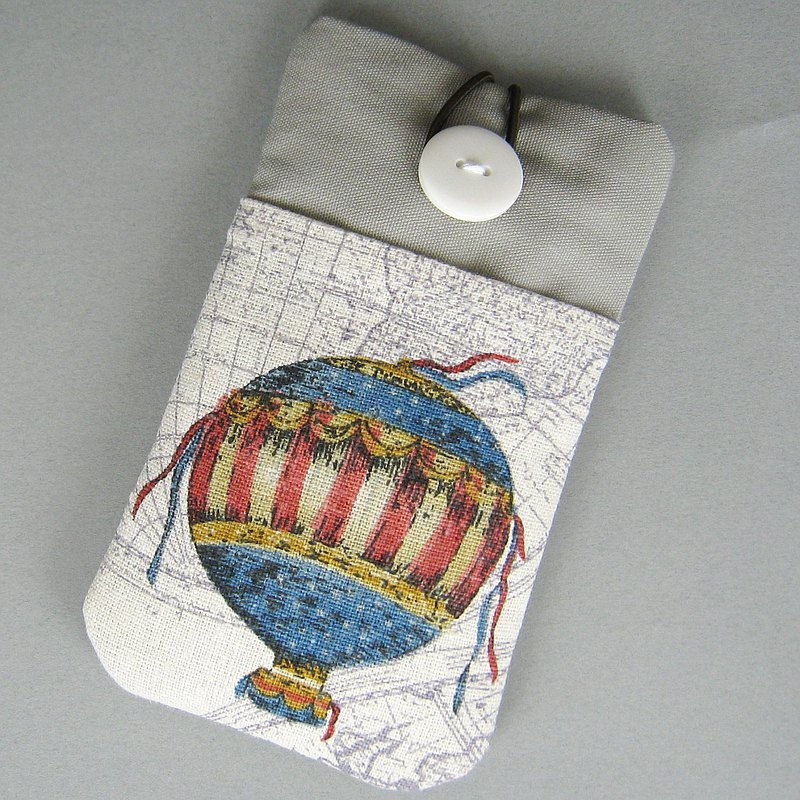 客製化電話包 手機袋 手機保護布套例如 iPhone Samsung - 熱氣球(P-208)