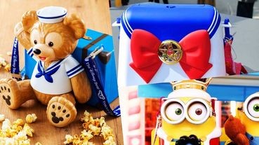 東京迪士尼期間限定的萌系爆米花桶！再加碼大阪環球影城的～