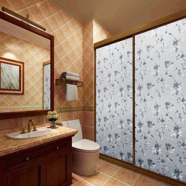 玻璃貼 靜電磨砂玻璃貼紙衛生間透光不透明浴室廁所窗戶防窺貼膜家用窗花【免運 快速出貨】