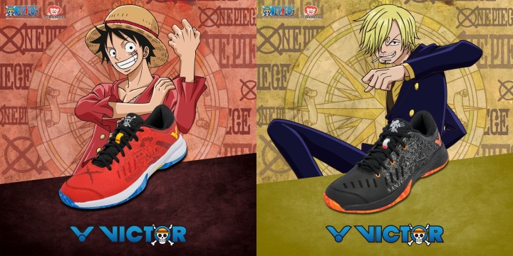 VICTOR攜手《航海王》推出聯名運動裝備，「三刀流」羽球拍讓你恣意揮舞
