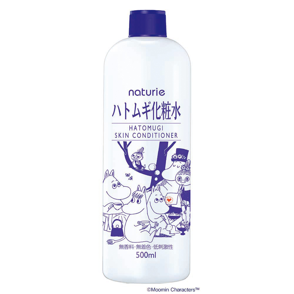 naturie薏仁清潤化妝水500ml嚕嚕米限定版