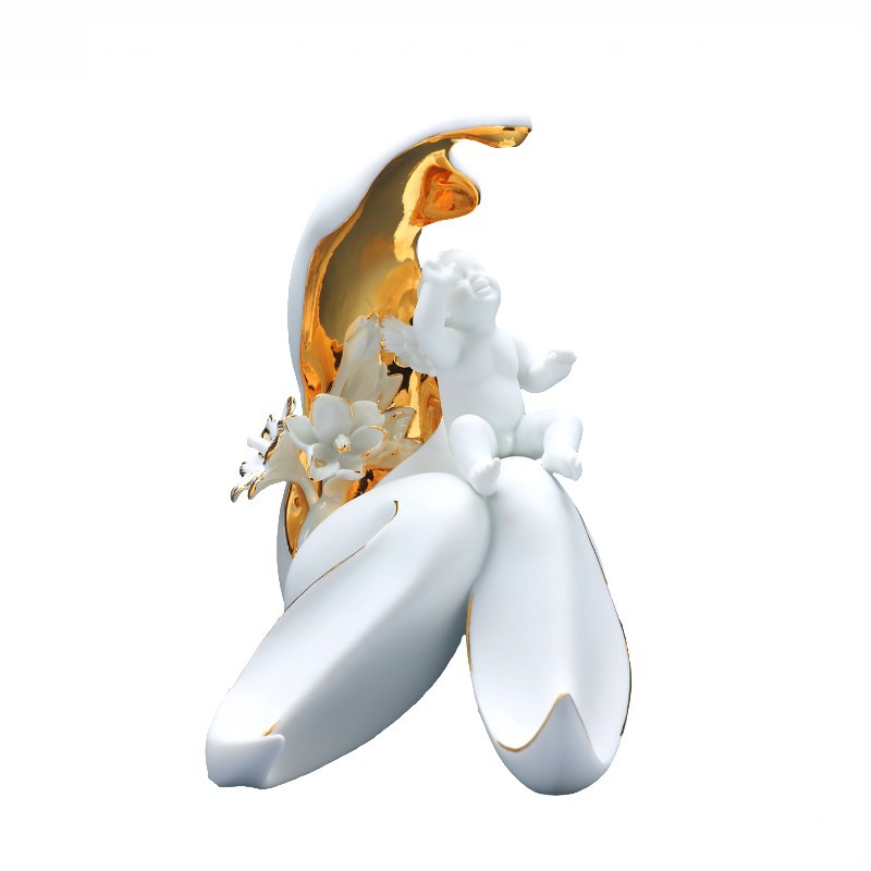 13.5x17.5x17.5 cm白瓷 22k金 Porcelain,22k gold*客服專線:(07)651-5688 *客服信箱:info@1300onlyporcelain.com品牌理念13