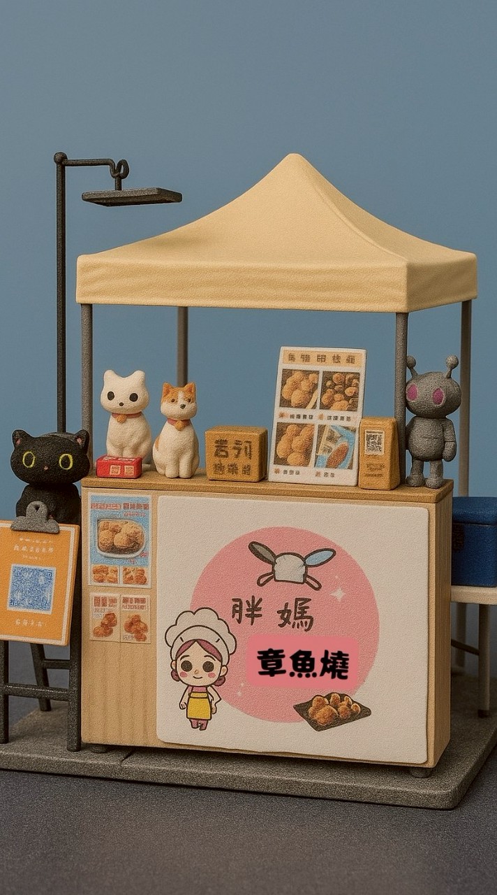 胖媽章魚燒&煎鳥蛋