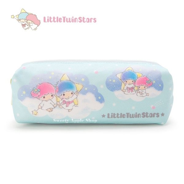 日本限定 三麗鷗 KIKI & LALA 雙子星 雲朵 星星 筆袋 / 收納袋 / 鉛筆盒