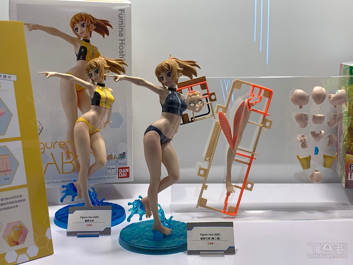 也是近期才上市的學姊－星野文奈，運用多色成形技術創造如類似真實肌膚的質感。