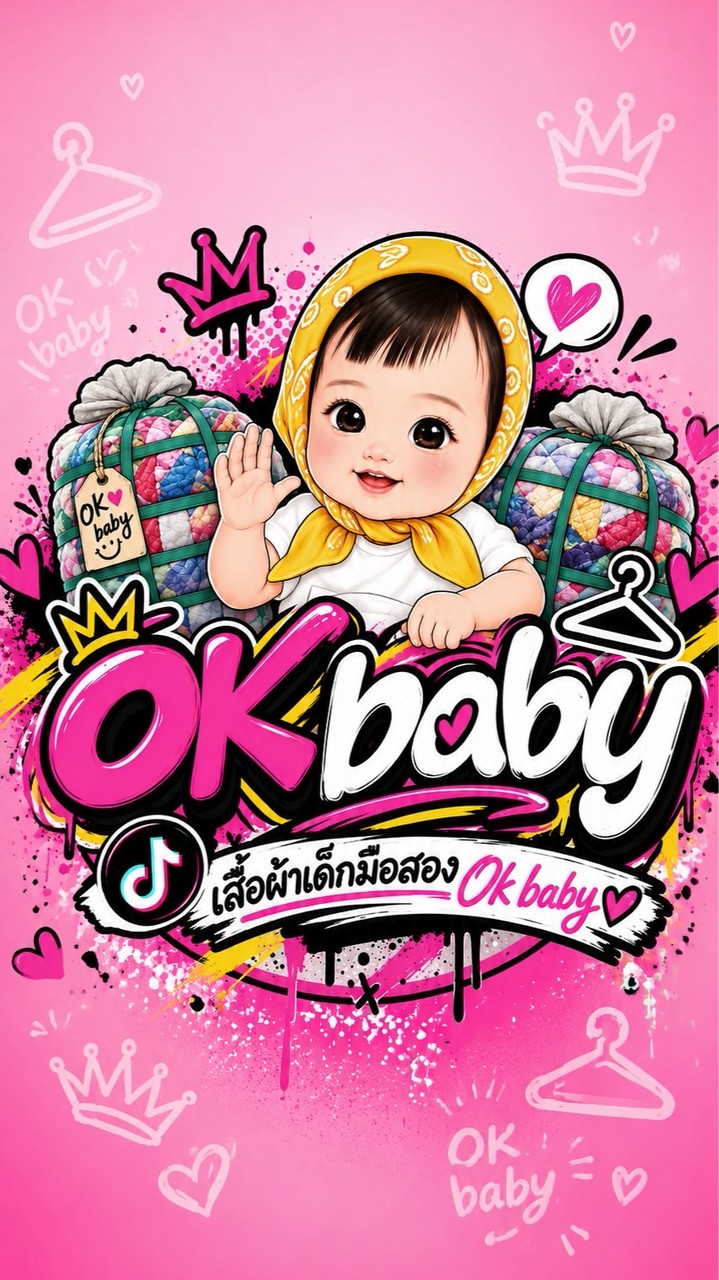 เสื้อผ้าเด็ก Ok baby