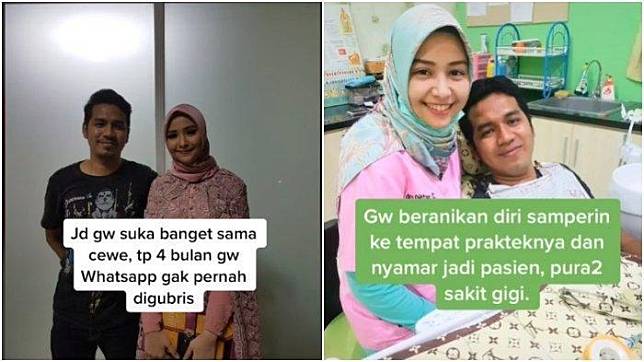 Yakin Dokter Gigi Cantik Jodohnya Pria Ini Korbankan Gigi Geraham Usahanya Sukses Hingga Menikah Tribun Style Line Today