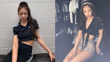 BLACKPINK Jennie 運動穿搭超性感！辣秀傲人上圍、纖細水蛇腰