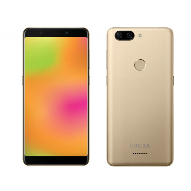 4G + 3G 雙卡雙待採用 Android 7.1.2 Nougat 作業系統、SUGAR OS 2.0 操作介面5.45 吋 1,440 x 720pixels 解析度觸控螢幕內建 Qualcom