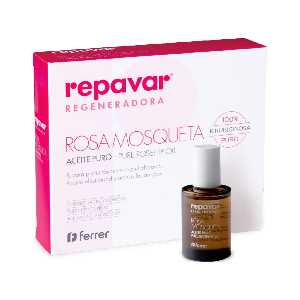 西班牙藥廠研發醫師推薦的美容油實驗證實改善瑕疵65%單一成份100%純玫瑰果油無添加防腐劑/香料/化學成份