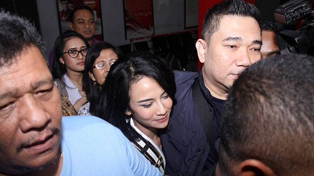 Vanessa Angel bersama Milano Lubis