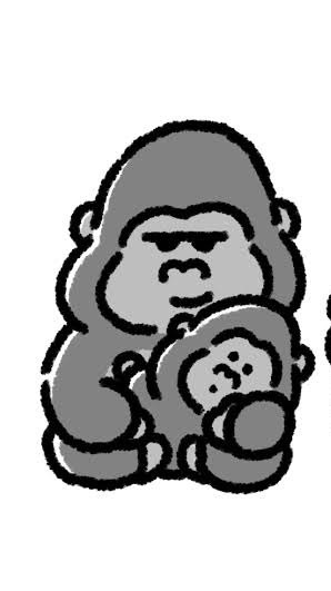 ゴリラ系女子集合！🦍