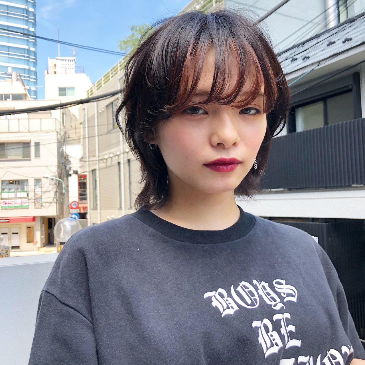 新感覚 バングカラー で流行りにのろう