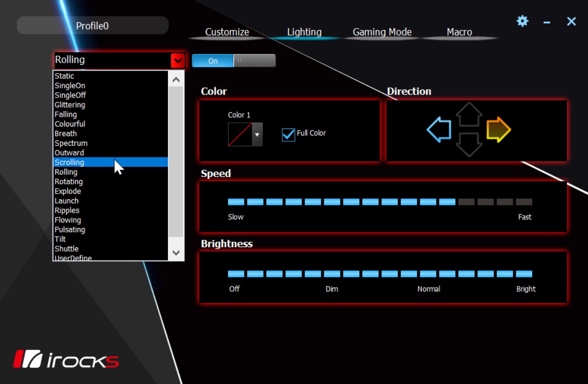 調整燈效就是從這裡來。