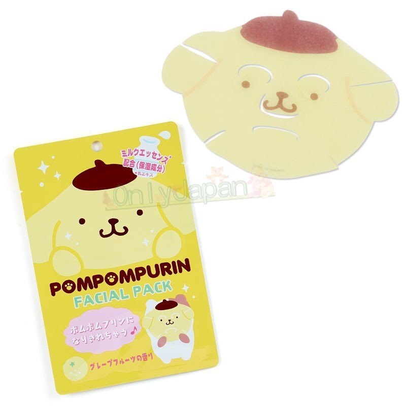 【真愛日本】4901610674765 韓國製造型保濕面膜-PN大臉AFG 布丁狗 三麗鷗 保濕面膜 補水面膜 面膜。人氣店家真愛日本的全部產品有最棒的商品。快到日本NO.1的Rakuten樂天市場的