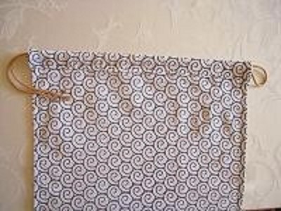 手ぬぐい巾着袋の作り方 手縫いで簡単