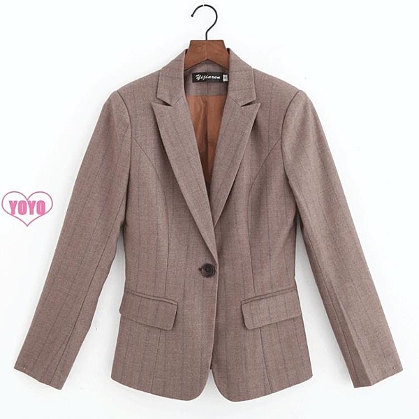 復古條紋 修身百搭 舒適面料 氣質優雅