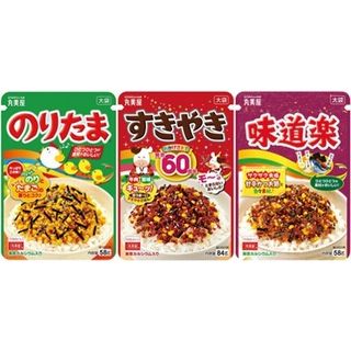 丸美屋 のりたま大袋/すきやき大袋/味道楽大袋