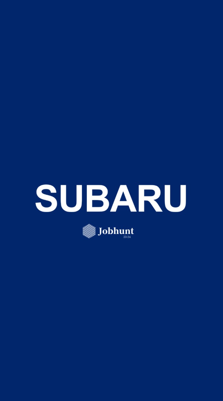 【SUBARU スバル】就活情報共有/企業研究/選考対策グループ