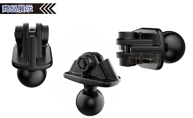 Garmin VIRB 防水盒 橋接球座 攝影機/機車/腳踏車 支架