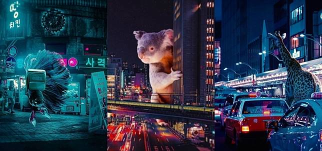 野生動物穿梭在都市叢林裡？！讓哥斯大黎加的視覺藝術家，帶你進入奇幻 