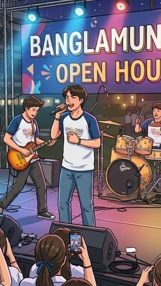 วงดนตรี Open House 1 ก.ย. 2569