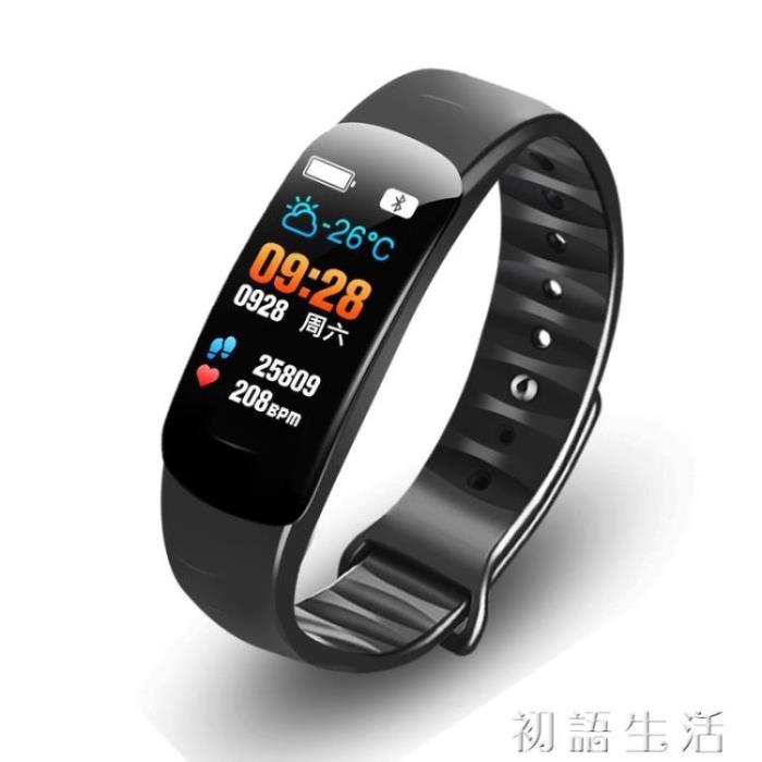 智慧手環運動通用多功能男女情侶款防水游泳學生記步藍芽