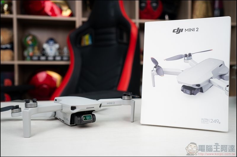 DJI MINI 2 開箱：僅249公克！免登記也有強大穩定4K攝錄影| LINE購物