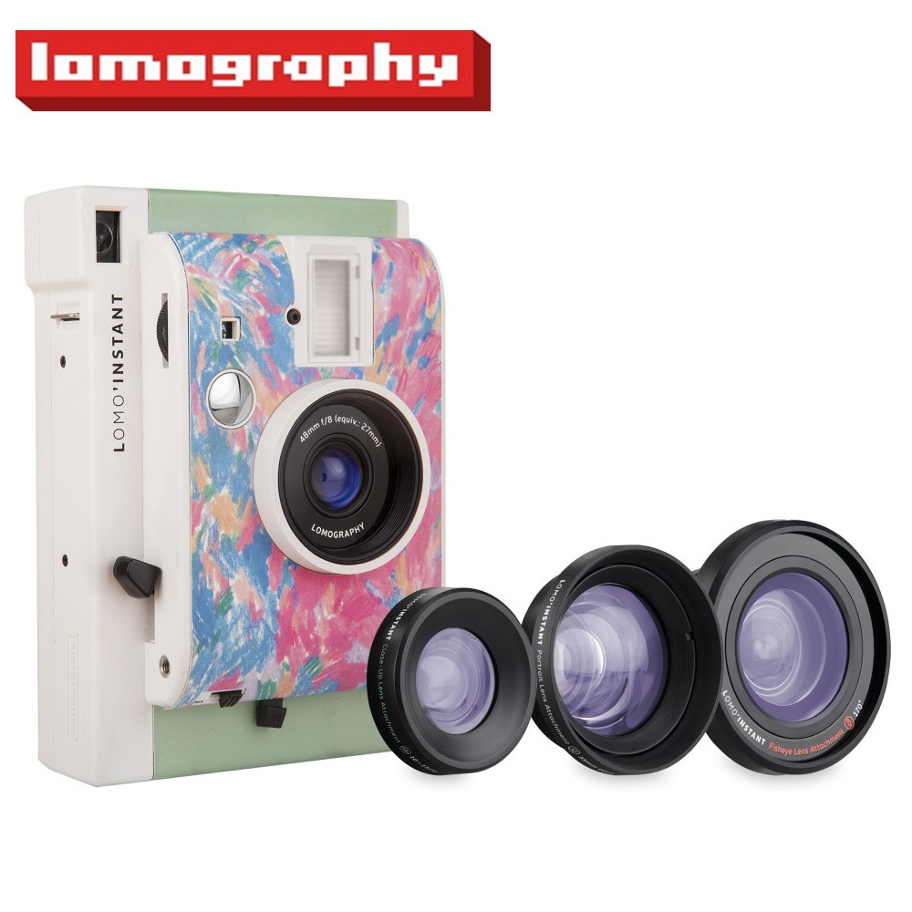 ⤵【分期0利率】Lomography Lomo Instant Song-E 拍立得 相機 Song-E 畫家調色盤版 鏡頭組 【原廠公司貨】 ============================