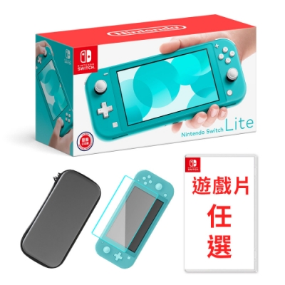 輕巧體積小，方便攜帶外出遊玩 手提專用Switch Lite 可與Switch互相連線 重量275g續航力3~7小時 與控制器一體成行